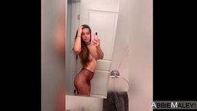 Abbie Maley: Slow Stripping And Teasing