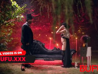 BUFU XXX. Veronica Leal is having very coarse ass slam on Halloween night