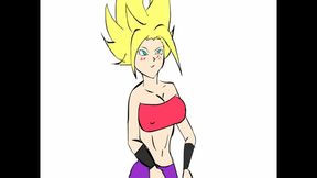 Caulifla Fucks Kyoabe in Dragon Ball Super Anime Action