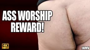 KingMarti: Reward Time: Stroke to My Ass, Cum on Command! 4k - WMV
