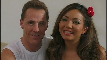 Banzai: Keeani Lei banged in a double penetration