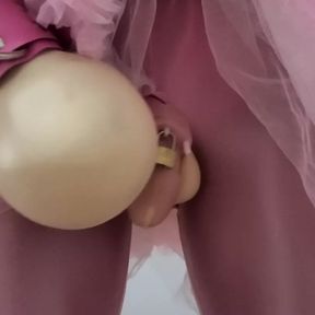 Master Remote plays with Sissy Prostate Milker