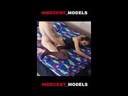 INDECENT MODELS IN CORSET SHOWS OFF BIG ASS CURVES