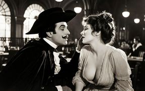 Mousquetaire Au Restaurant - a Lost French Erotic Silent Film - Restored