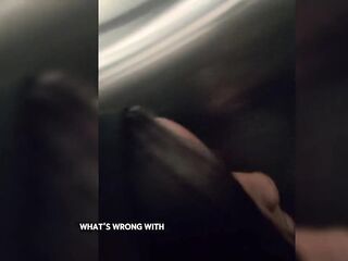 Shy Hotty Gets Convinced at Airport to Go Home with Stranger to Suck and Bang