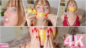 Square Lips Gag Talk