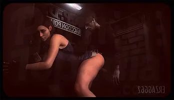 Jill Valentine 3D Hentai Animation - Intense Anal & POV Action