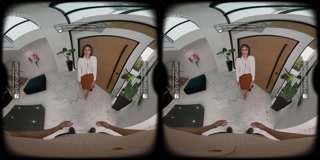 VR Bangers: Busty Lexi Luna in Glasses and Stockings Shows Off Her Tight Pussy | VR Porn