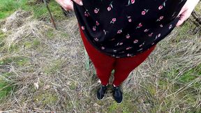 Beating Her Breasts Red at the Hunting Stand