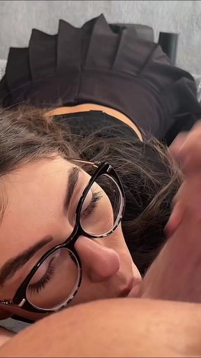 Hot Teen 18yo Brunette Gives Hardcore Sloppy Blowjob Till My Dick Cant Take Anymore in POV