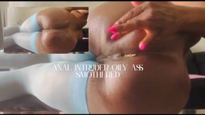 Tiny Shrink In Oily Ass Smothering Destruction - Giant Ebony Ass Fetish