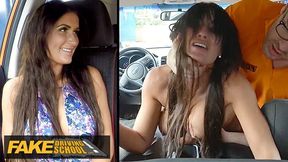 Posh Cheating Wife With Big Boobs Fucks Her Driving Instructor With Ryan Ryder And Princess Jasmin