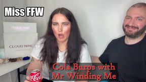 Sipping Cola & Burping while Mr Winds me