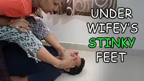 Under Wifey's Stinky Feet!