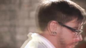 ”Big tit hottie lustful at work for a good shaft inside”