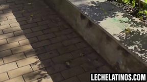 LecheLatinos.com - Bastian bends for my deep hunger