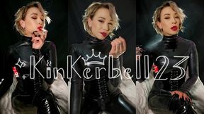 Femdom JOI with Kinkerbell, chain-smoking and using you as an ashtray