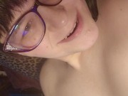 Amy Shows Off her new Pussy - post op