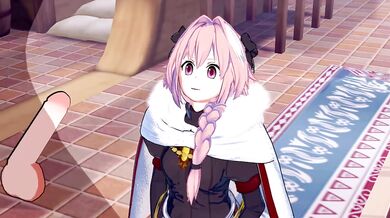 Astolfo the Trap Gets Thick Cocks Pounded in the Ass
