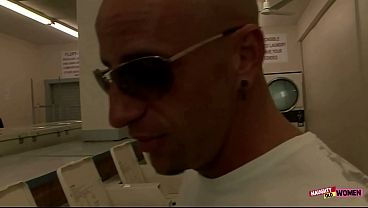 Racy blonde MILF makes a horny bald guy cum his soul out with her pussy