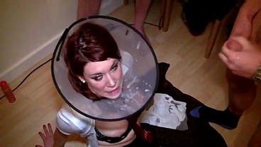 MILF is a Cum Catcher Facial Slut