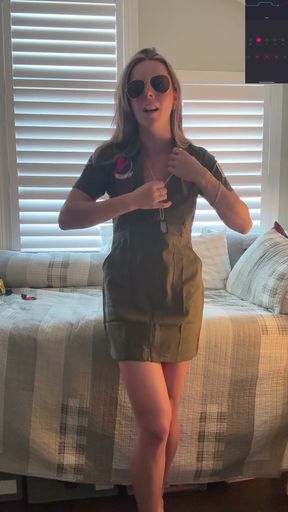 Halloween Costume Try on!