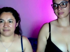 Fetish brunette lesbian licks and fingers sweet pussy