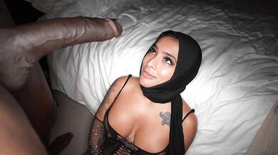 Step sis hijab tight tight tight wet creampie