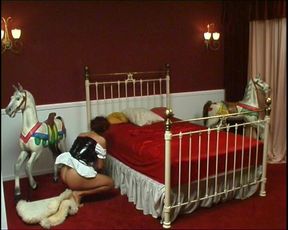 Blonde BDSM Babe Bound and Pounded Hard