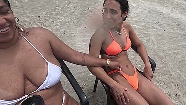 Aventuras do Casal Mattos - Fomos para praia com a Ninfetinha e aprontamos em todo lugar