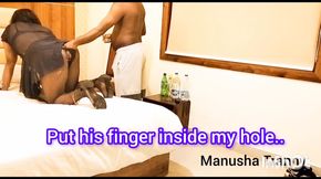 Horny maid Manusha