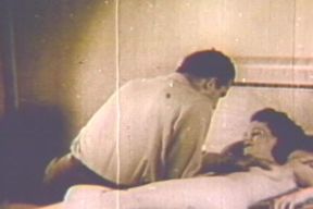 Pale Classic Slut Fucks Grandpa in the Bedroom