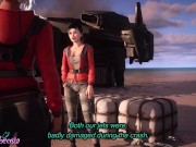 Stranded On A Deserted Island - Lesbian to Futa  - 3D Porn - Wild Life