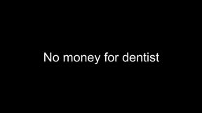 Macrophilia - no money for dentist vore