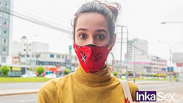 INKA SEX - Modelo Venezolana es follada en plena sesión de fotos por Peruano de verga grande.