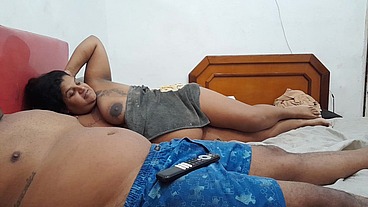 Anal real amador com grávida de nove meses.