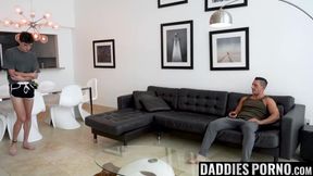 DaddiesPorno.com - Jax Thirio & Andy Adler - Beefy stepdad Jax Thirio punishing his s