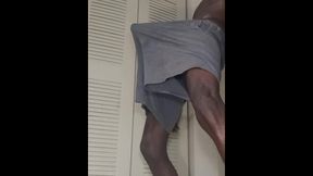 Super-hot uber-sexy dude conversing filthy I want to nail your taut moist cunt until you spunk all on my giant stiff bone