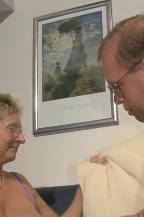 Sex in Germany with a Horny MILF with Big Tits and Golden Hair Loves to Take It in the Pussy