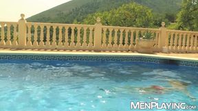 Latino businessman Hector de Silva plows deep into model Jay Roberts