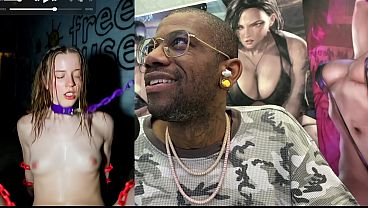 Bound Free Use White Teen Girl Bouncing On A Cock In An Alleyway, AI Generated