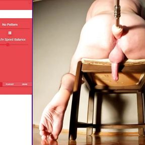 ONE HOUR Torture with Sex Machine and Intense Orgasm Edging