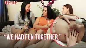 3 Sexy Ladies Play with Multiple Toys in Steamy Threesome