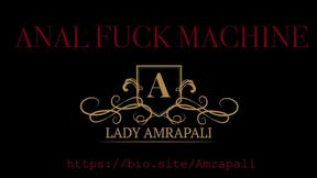 ANAL FUCK MACHINE Total lengths 8:51 minutes  Anal Fuckmachine Fucking Machine Anal Bdsm Slave  Lady Amrapali  Herrin Mistress Domina Femdom