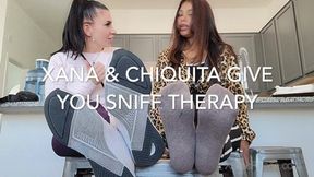 Xana and Chiquita Give You Sniff Therapy