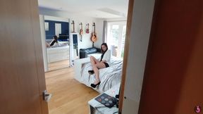 Watching stepMommy Masturbate