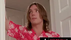 DEVILS FILM - This Lucky Man Joins His In-Law For Hot Anal Threesome WIth Katie Kush