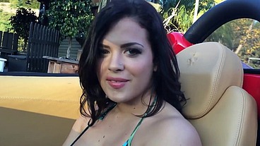 Lanie Gives Casting Couch Head