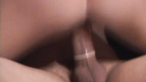 Coed party teen rides shaft