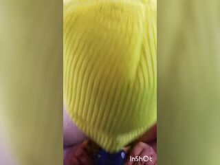 Obese butt Sissy Femboy Lana Saphire gives sloppiest Bj lust cum